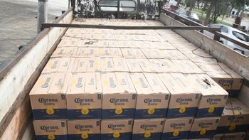 Interceptaron en Florida un camión con 4.800 botellas de cervezas de contrabando
