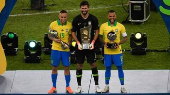 Brasil se quedó con todos los premios de la Copa América