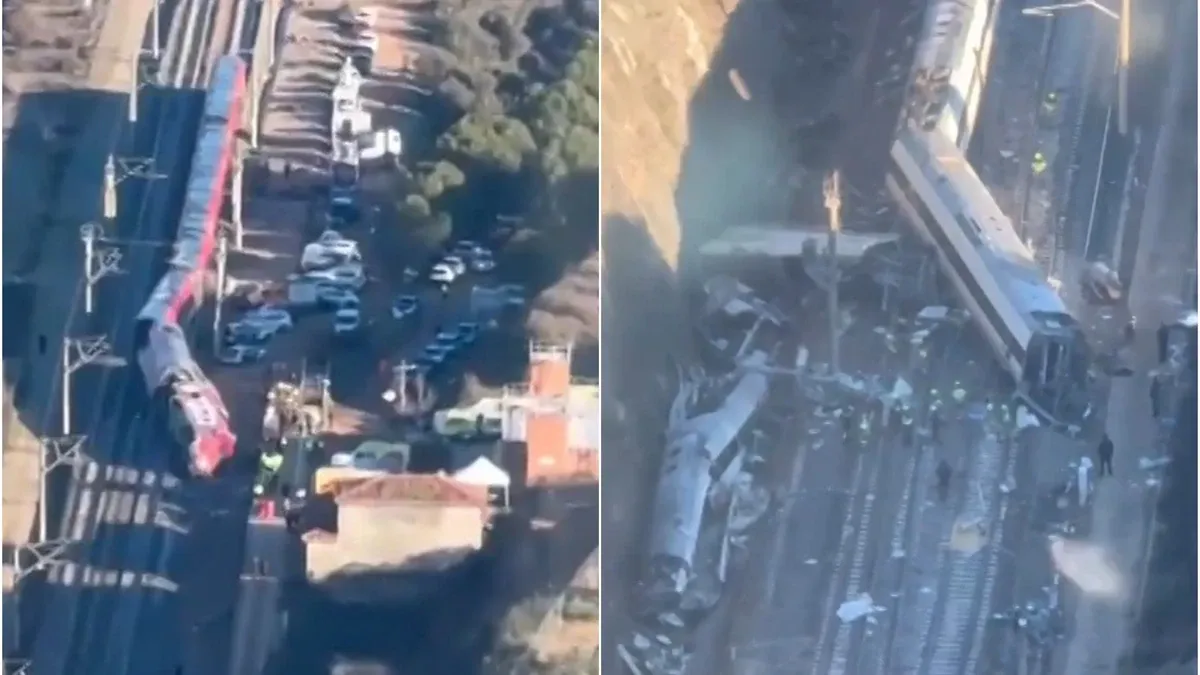 Testimonios de sobrevivientes dan cuenta del caos y la angustia tras el descarrilamiento y posterior choque de trenes de alta velocidad en Andalucía, Córdoba.