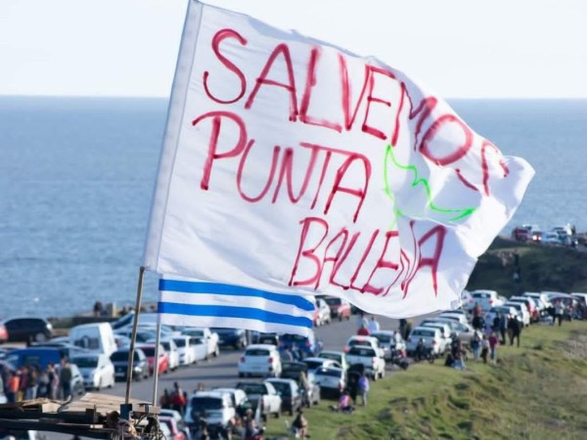 Movimiento “No al proyecto Punta Ballena”.