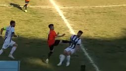 altText(Patada en el pecho deja a futbolista en CTI)}