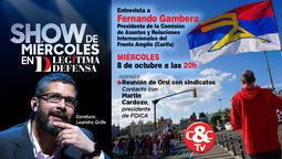 altText(Show de Miércoles en Legítima Defensa - Miércoles 08 de Octubre 2025)}