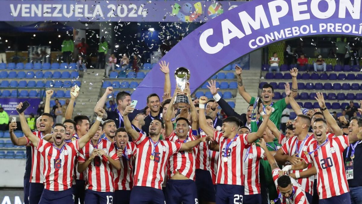 Paraguay se consagró campeón del Preolímpico de Venezuela.