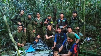 Hallan con vida a los niños pérdidos en la selva colombiana