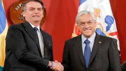 altText(Bolsonaro recibe a Piñera y anuncia reunión sobre la Amazonia)}