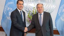 altText(Canciller de Venezuela y titular de ONU hablaron sobre multilateralismo)}