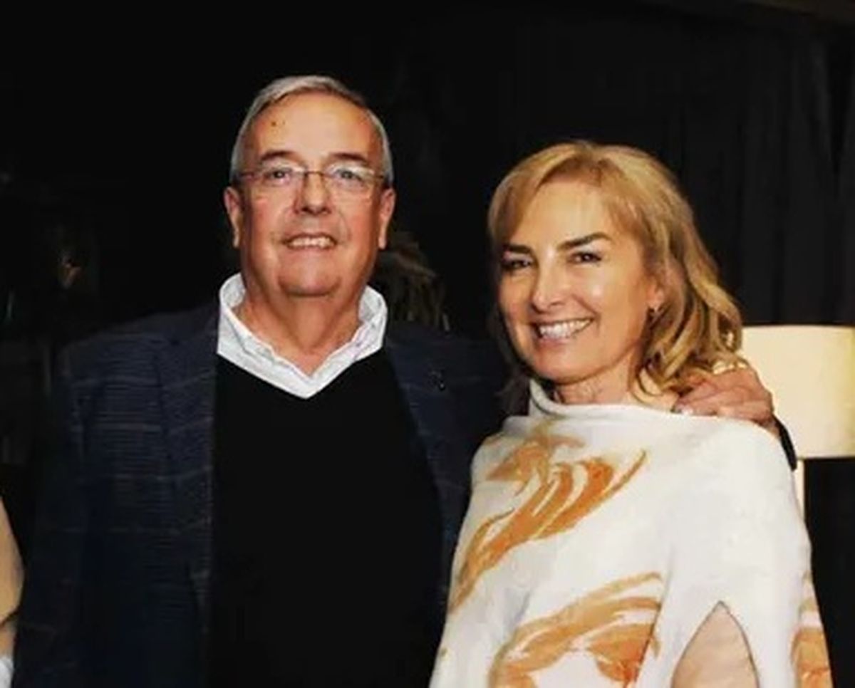 Gustavo Basso (fundador de Conexión Ganadera) y Daniela Cabral.