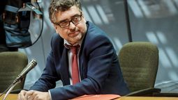 altText(Pérez Banchero reiteró sus denuncias contra Cardoso en la comisión investigadora)}