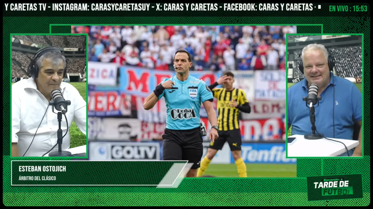 Esteban Ostojich en Tarde de Fútbol.