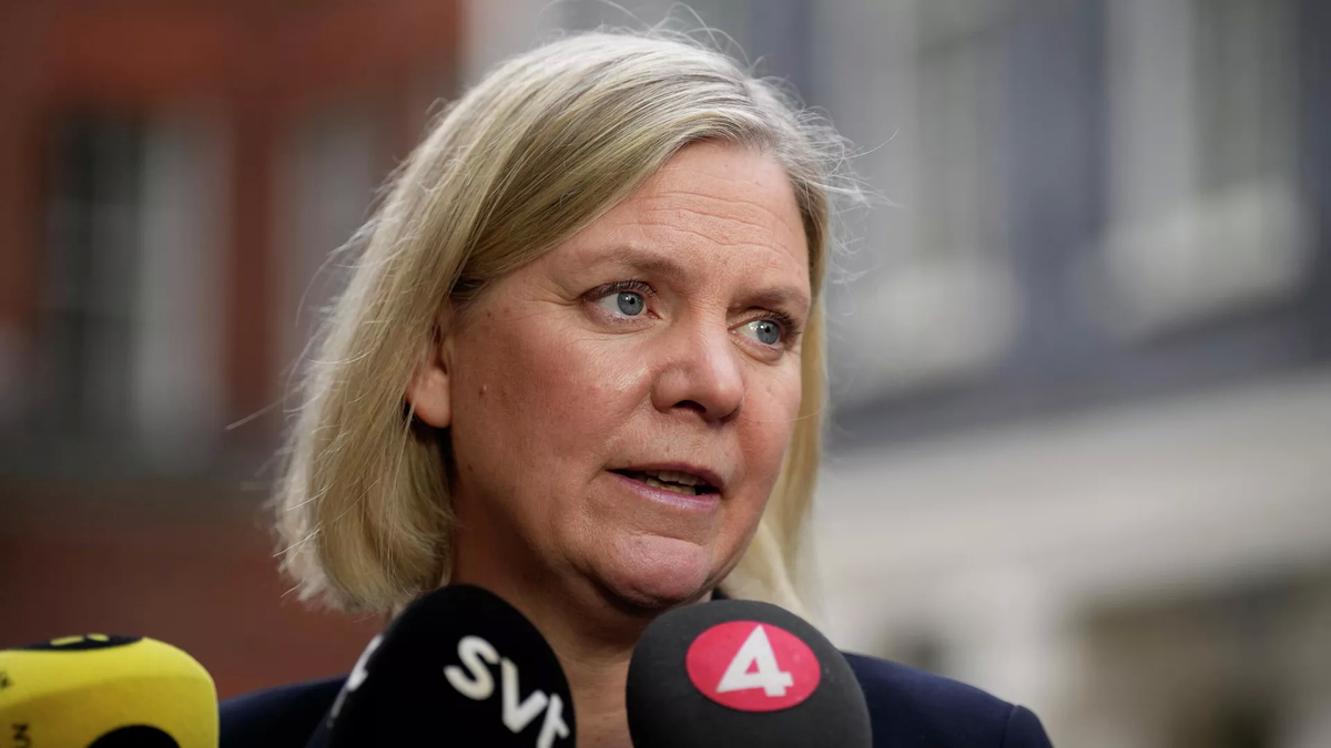 Magdalena Andersson dejó su cargo tras la derrota electoral.