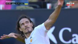 altText(Edinson Cavani prepara su artillería: dos goles al Elche)}