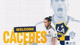 altText(Martín Cáceres es nuevo jugador de LA Galaxy)}
