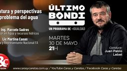 altText(Último Bondi. Coyuntura y perspectivas del problema del agua)}