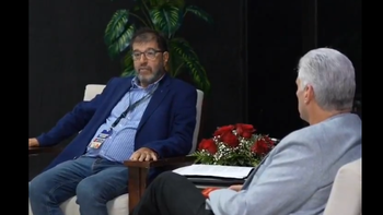 Delegación del Frente Amplio se reunió con el presidente de Cuba