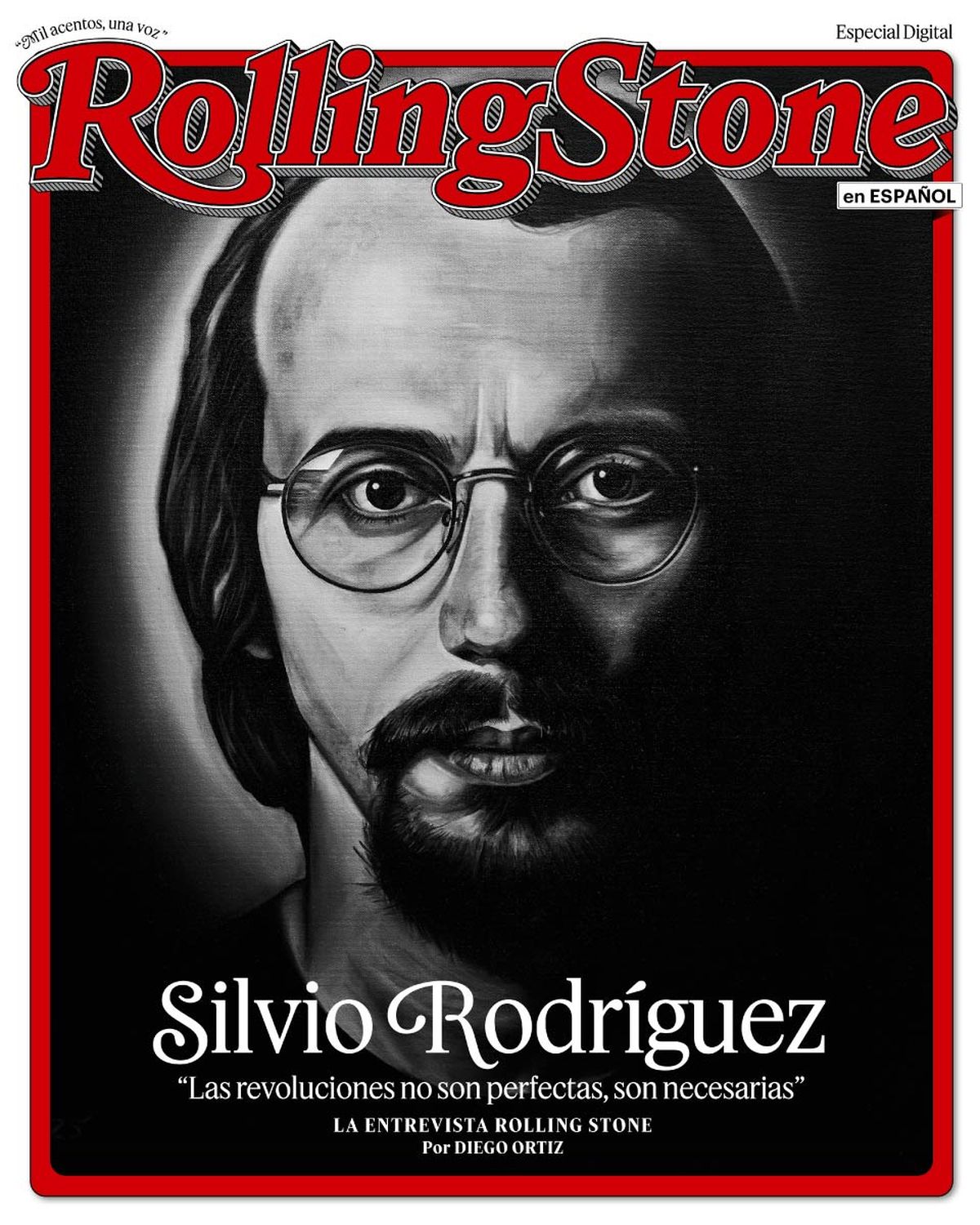 Silvio Rodr&iacute;guez en Portada de Rolling Stone&nbsp;