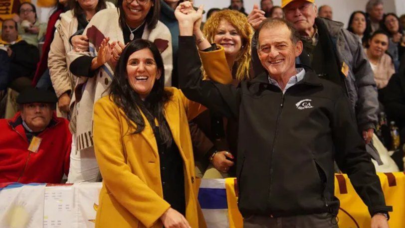 Guido Manini Ríos y Lorena Quintana, fueron la fórmula de Cabildo Abierto en 2024.