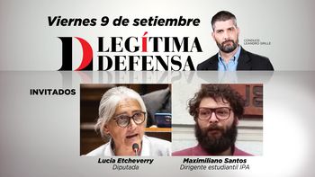 Legítima Defensa - viernes 9 de setiembre