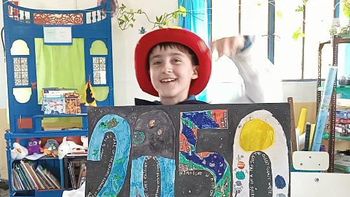 Dibujo de alumno de escuela rural de Florida obtuvo primer lugar en concurso internacional