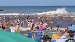 Ola espuria o meteotsunami.