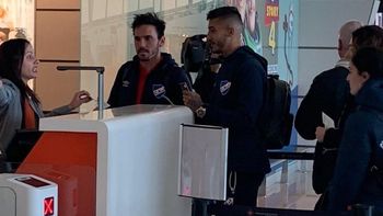 Nacional ya está en Porto Alegre