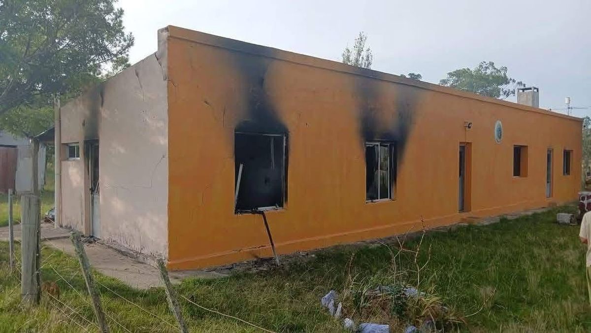 Escuela rural en Tacuarembó fue incendiada.