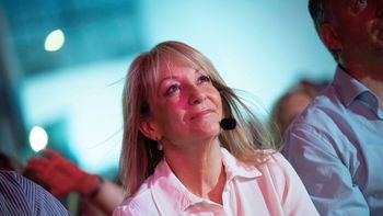 La precandidata del FA, Carolina Cosse.