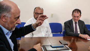 Senadores de Cabildo Abierto, Guido Manini Rios y Guillermo Domenech, se reúnen con el Partido Independiente (Setiembre 2022.. Ministro Pablo Mieres).&nbsp;