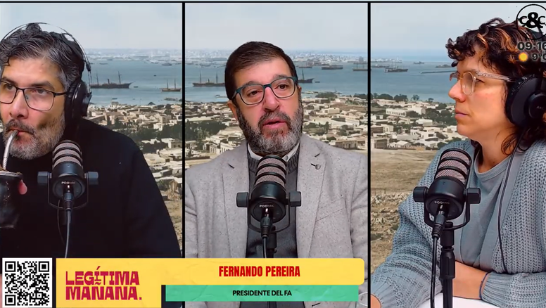 Pereira: El bloqueo que vive el pueblo cubano es la preocupación número uno del Frente Amplio