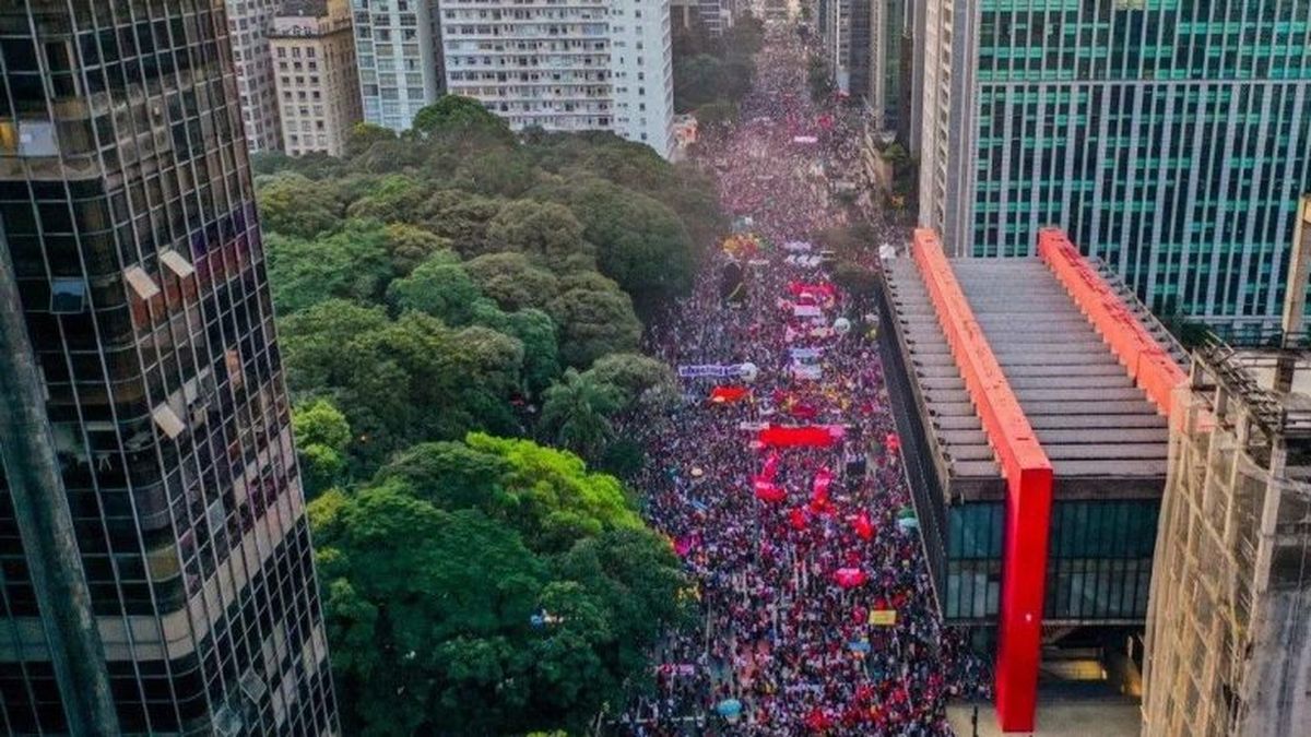 Brasil salió a la calle contra Bolsonaro