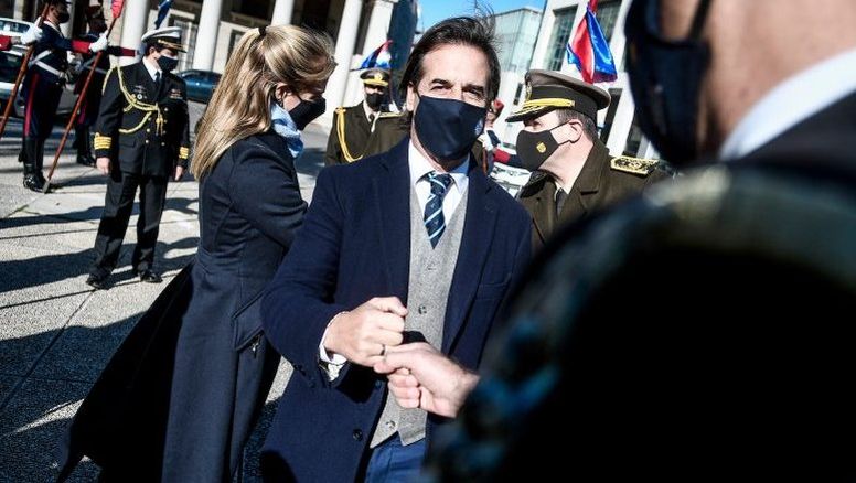 Lacalle Pou informa a líderes partidarios sobre acuerdo comercial con China
