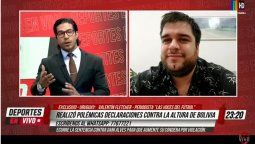 altText(Periodista deportivo llamó 