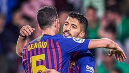altText(El mensaje de Luis Suárez tras el anuncio de Sergio Busquets)}