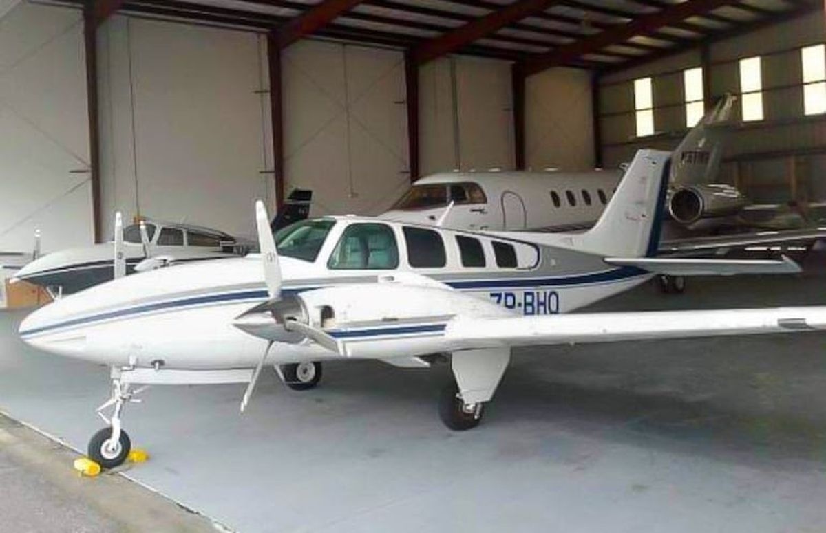 Avioneta de Erico Galeano en la que fue transportado el clan según piloto.