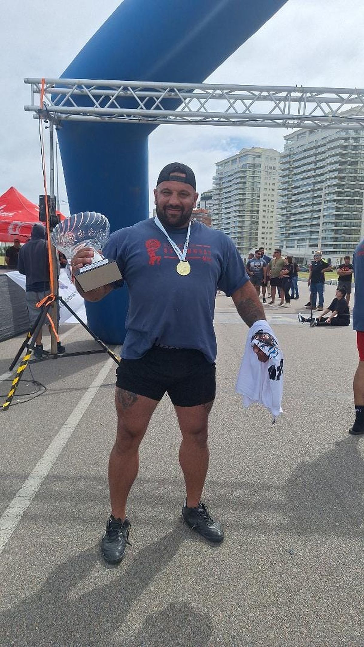 El gran ganador fue el uruguayo Enzo López, oriundo de San Ramón (Canelones).