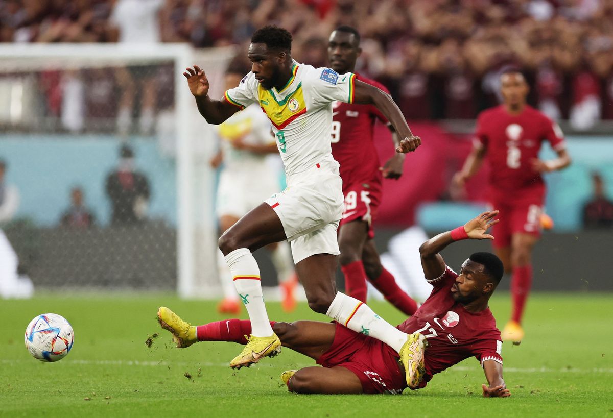 Senegal le está ganando a Qatar 1 a 0 por la segunda fecha de la Copa del Mundo. El gol lo hizo Dia en el minuto 40 de la primera mitad.