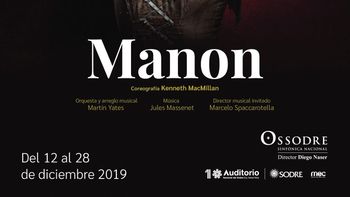 Ballet Nacional del Sodre estrena Manon