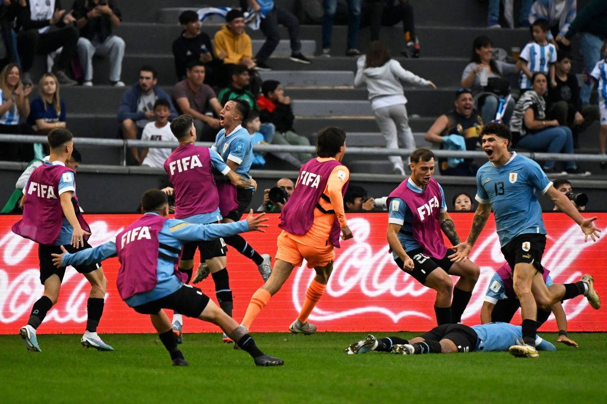 Uruguay finalista del Mundial sub 20.