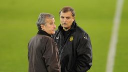 altText(Peñarol: Aguirre se reúne con dirigentes, Damiani y Barrera)}