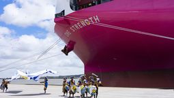 altText(Montevideo recibió al buque más grande de su historia y proyecta nueva competitividad)}