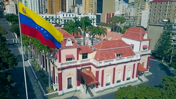 Palacio de Miraflores, sede del gobierno de Venezuela.