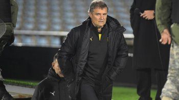 El técnico de Peñarol Diego Aguirre.
