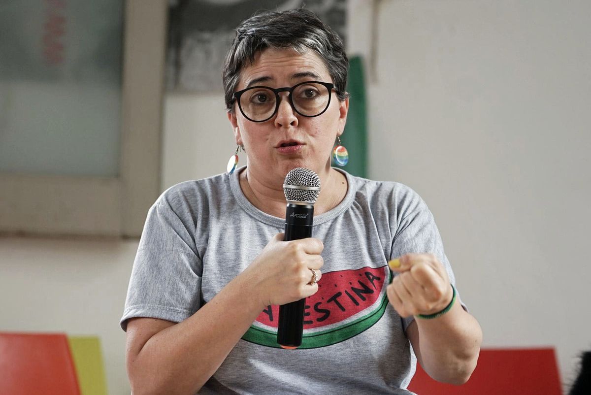 Clarisa Gambera, referente del activismo feminista y la comunicaci&oacute;n popular.