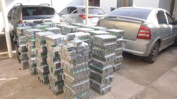 Operación binacional permitió la incautación de 40 mil cajas de cigarrillos de contrabando
