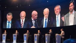 altText(La crisis económica centró el debate presidencial en Argentina)}