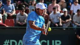 altText(Uruguay empezó con el pie izquierdo la Copa Davis y quedó al borde de la eliminación)}