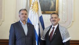 altText(Orsi recibió las cartas credenciales de los nuevos embajadores de Chile, Palestina y Portugal)}
