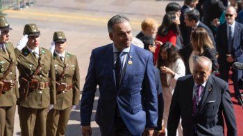 Orsi participó de la transmisión del mando presidencial de Chile