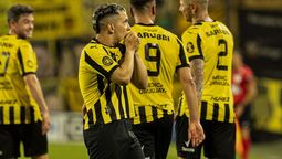 altText(Peñarol venció a Boston River en la previa al duelo con Botafogo)}