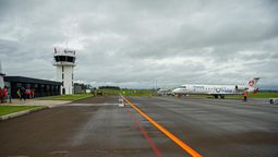 altText(Aeropuertos Uruguay celebra el primer año de la ruta aérea entre Montevideo y Salto)}