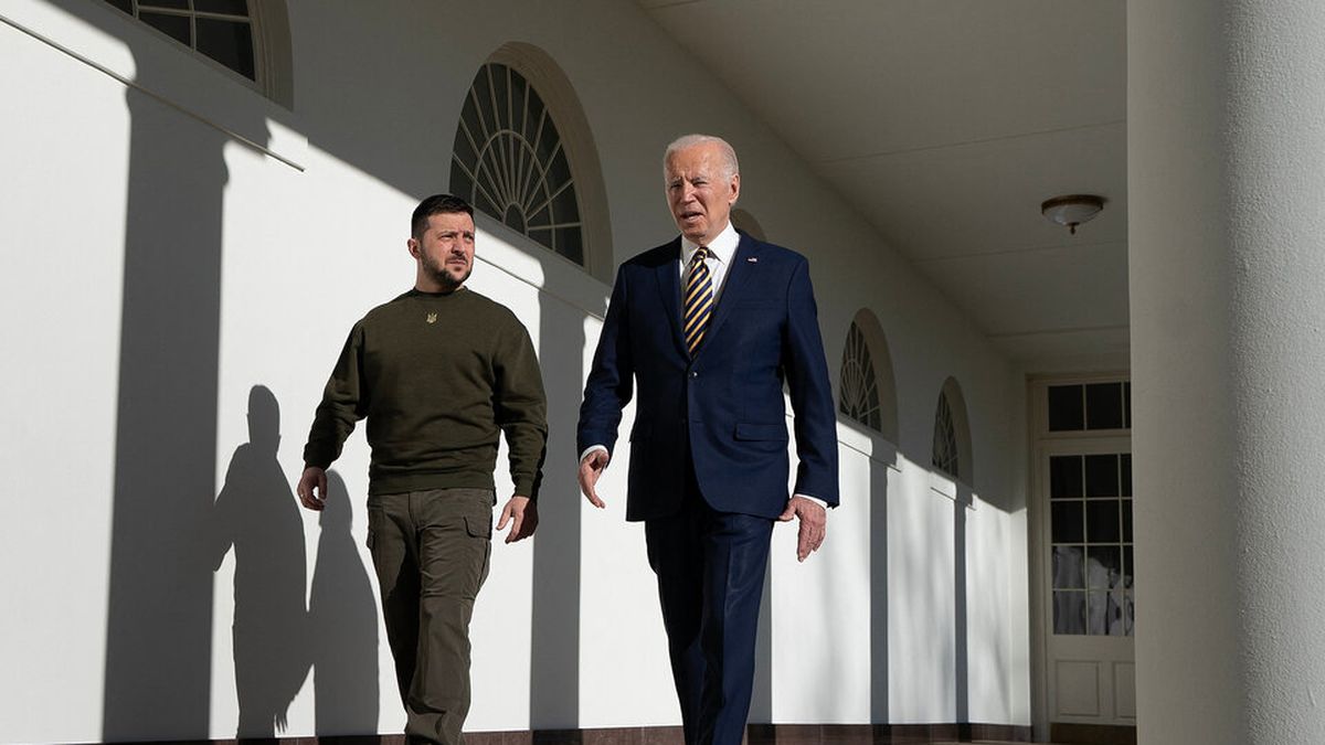 Zelensky met with Biden in Washington